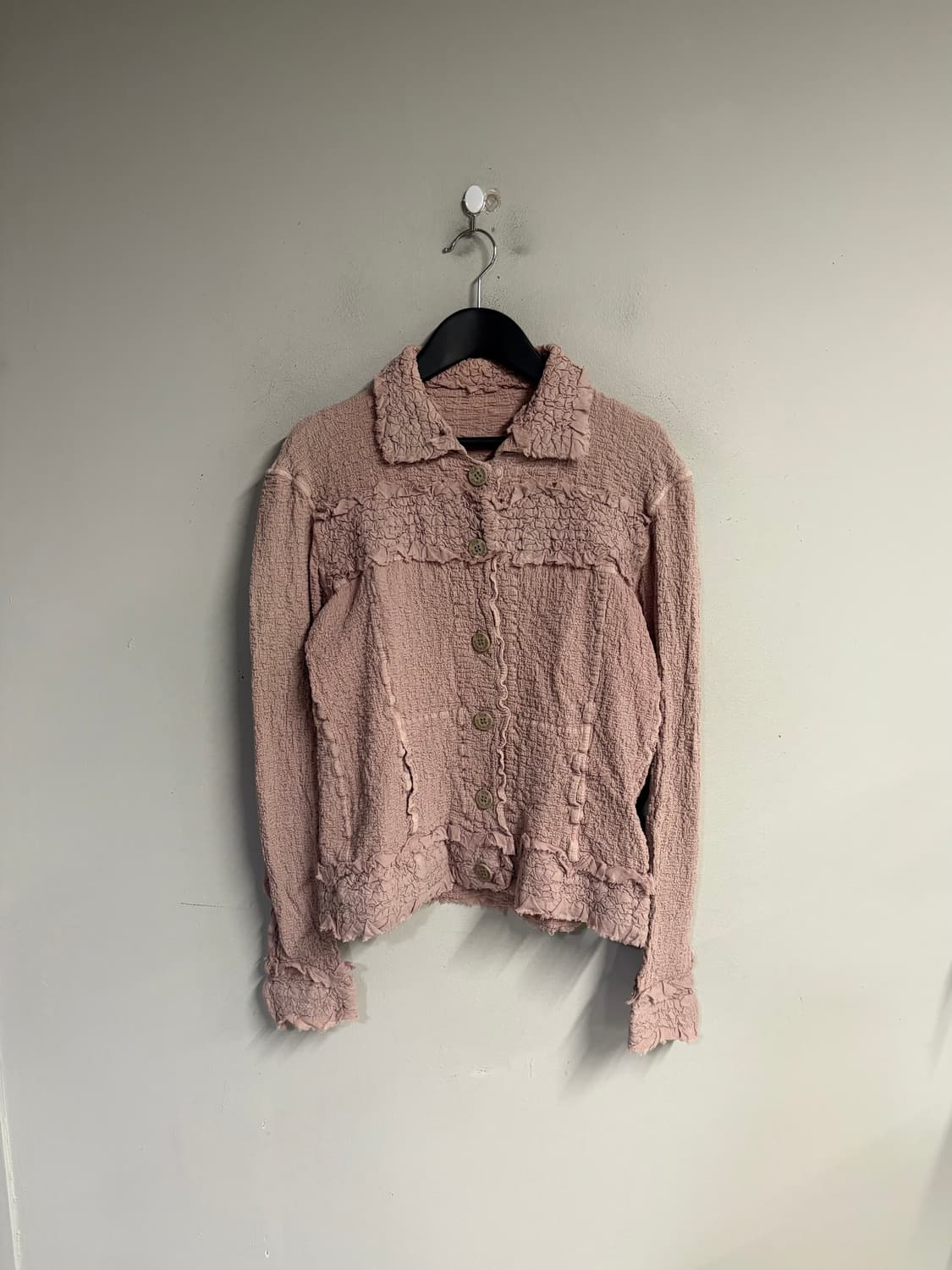 ISSEY MIYAKE me pink pleats cardigan  상품이미지2