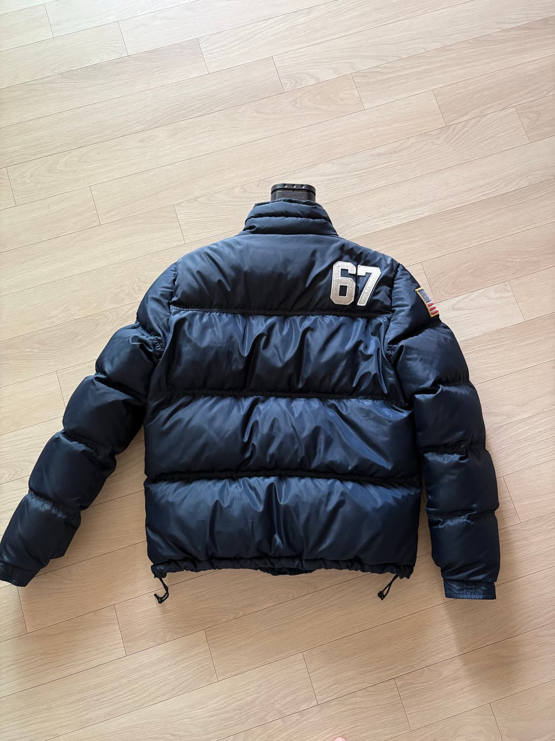 M(100) 폴로 랄프로렌 성조기 와펜 네이비 구스다 운 패딩 자켓 상품이미지4