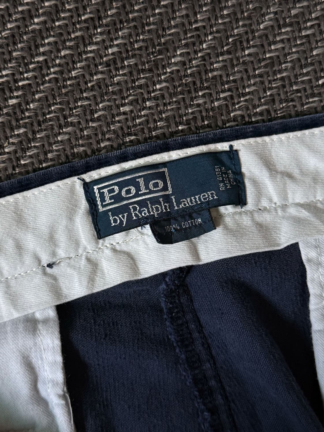 (36) 폴로 랄프로렌 네이비 코듀로이 빈티지 팬츠 상품이미지4