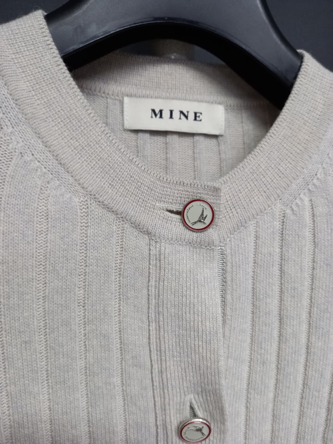 마인 춘추동 캐시미어블랜 가디건 F 33-66 상품이미지5