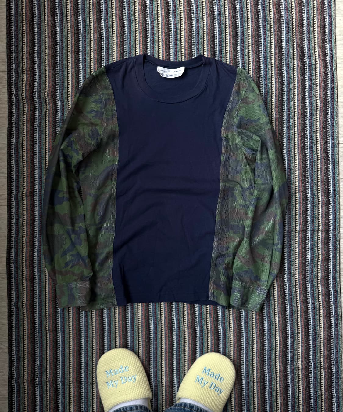 꼼데가르송 셔츠 카모 롱슬리브 상품이미지2