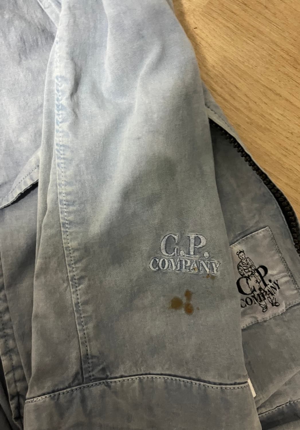 C.P Company 고글 데님 후드 자켓 상품이미지6