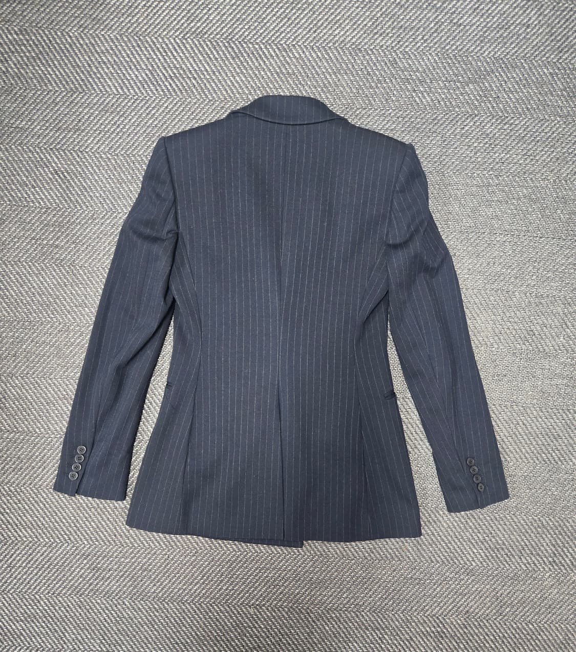 띠어리 Theory 스트라이프 더블 버튼 블레이저 네이비 자켓 상품이미지3