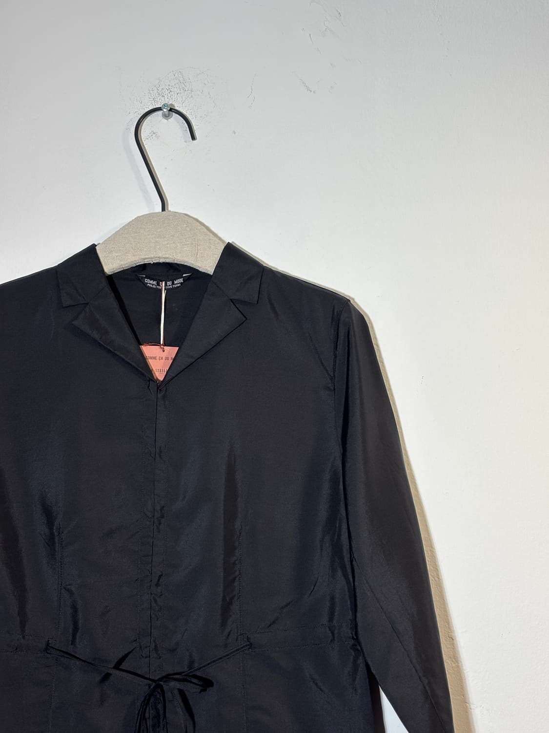 Comme Ca du Mode Black Silk Top 상품이미지2