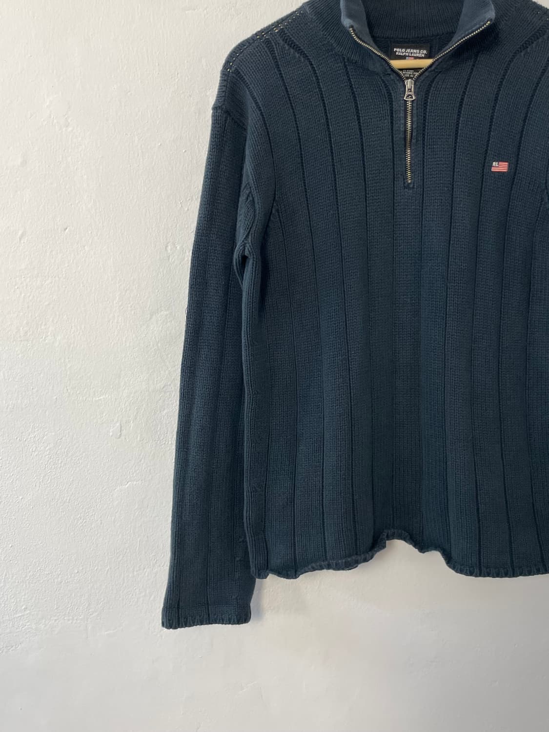 폴로 반집업 니트  상품이미지3