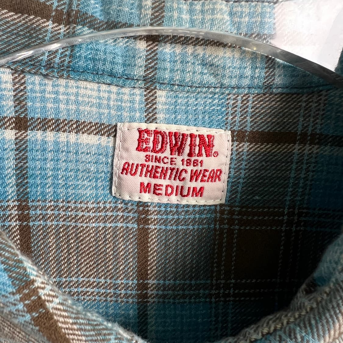 Edwin 에드윈 빈티지 웨스턴 반팔 셔츠 M 상품이미지4