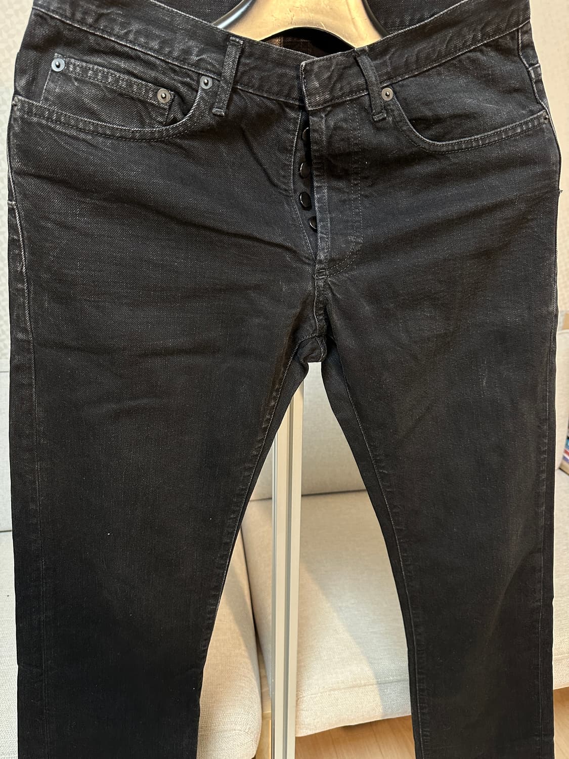 (에디슬리먼) 06ss 디올옴므 블랙 에디진 데님  아카이브 피스 상품이미지2