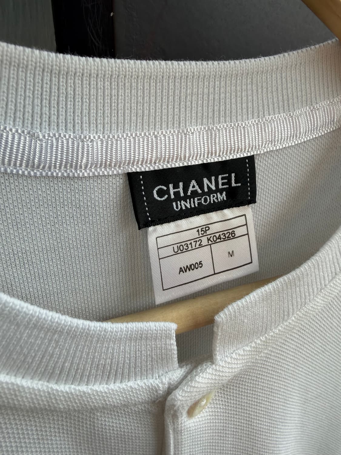 M/ 샤넬 05SS 유니폼라인 CC로고 반팔 상품이미지6