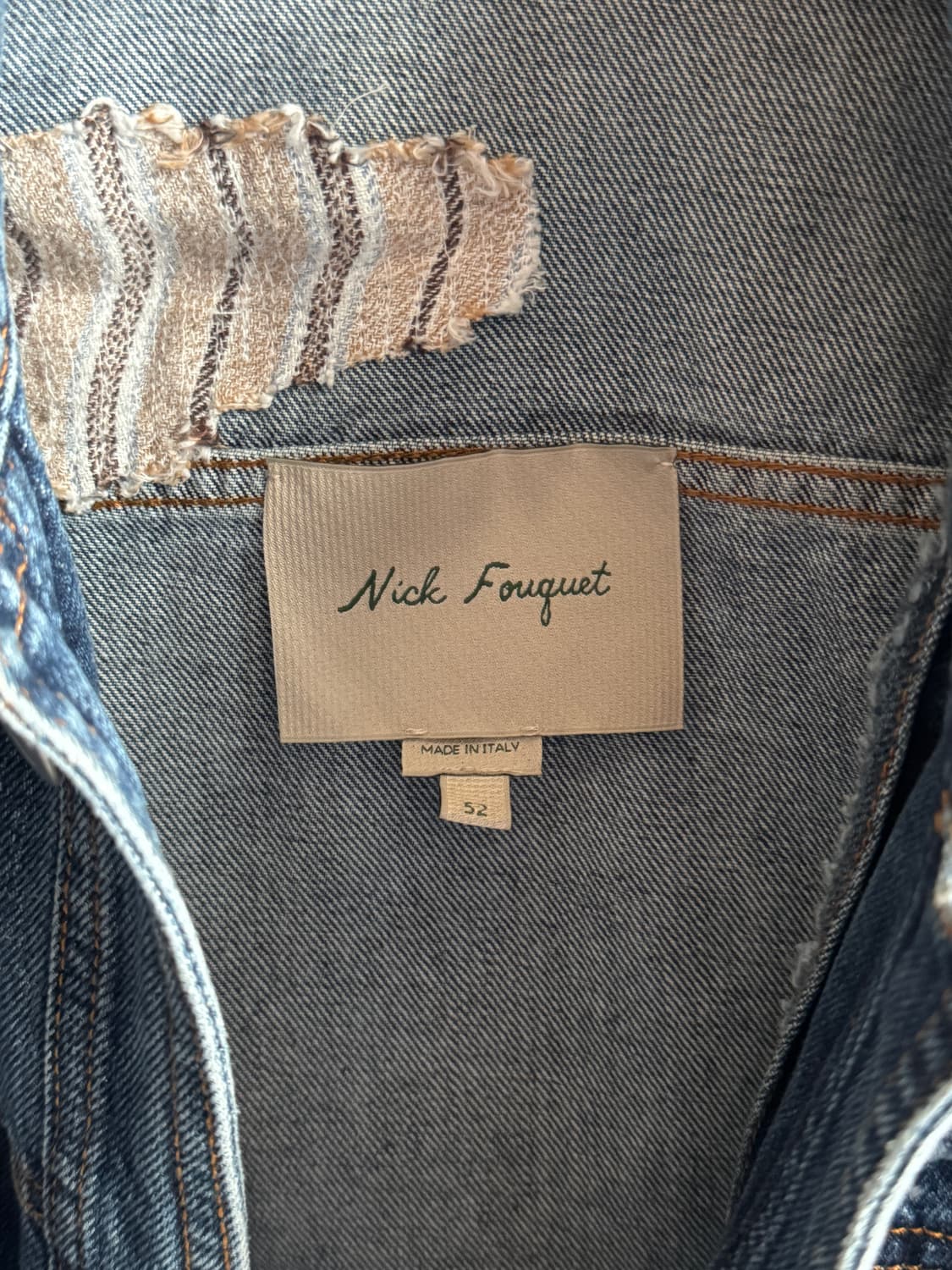 nick fouquet denim jacket 상품이미지5