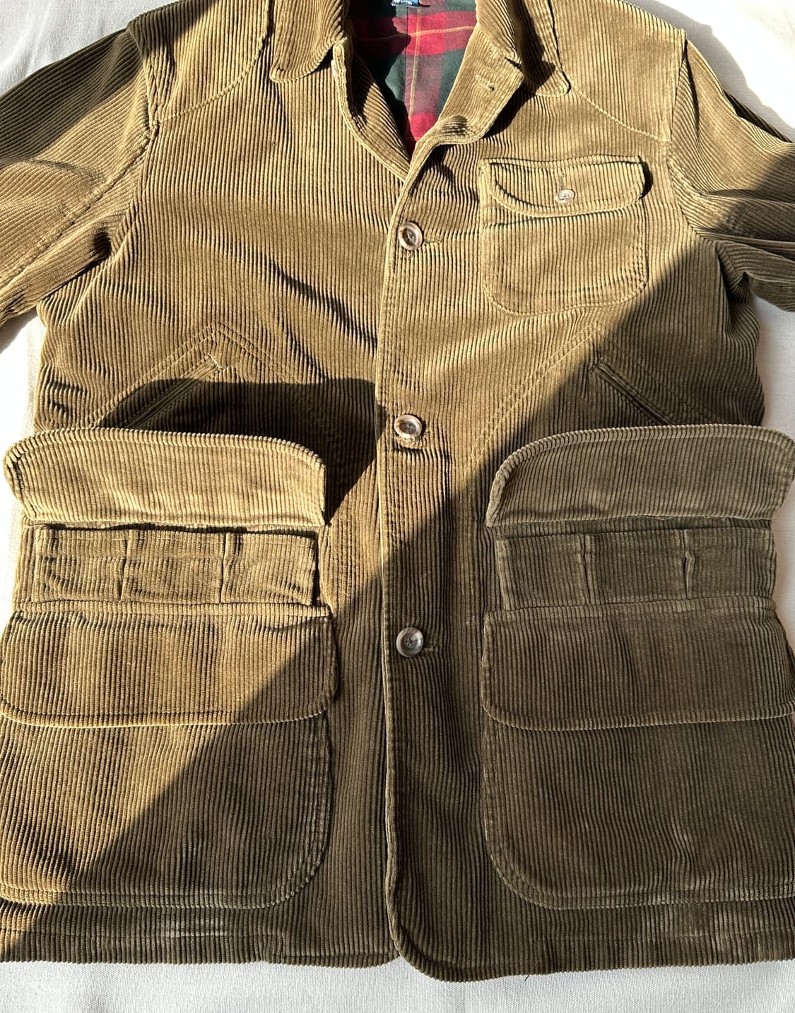 폴로 코듀로이 헌팅자켓 100-105 상품이미지4