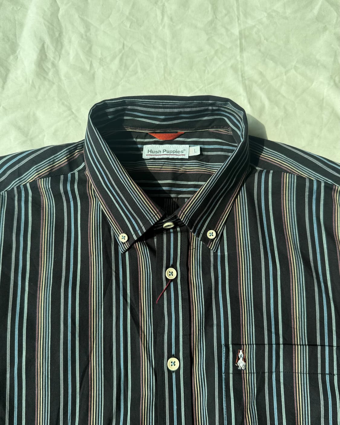 블랙 스트라이프 셔츠 상품이미지1