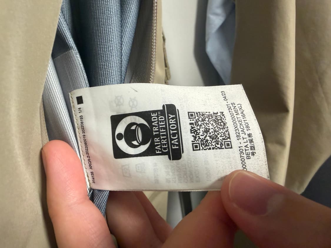 [XL] 23FW 아크테릭스 베타 LT 자켓 스모크 블러프 상품이미지7