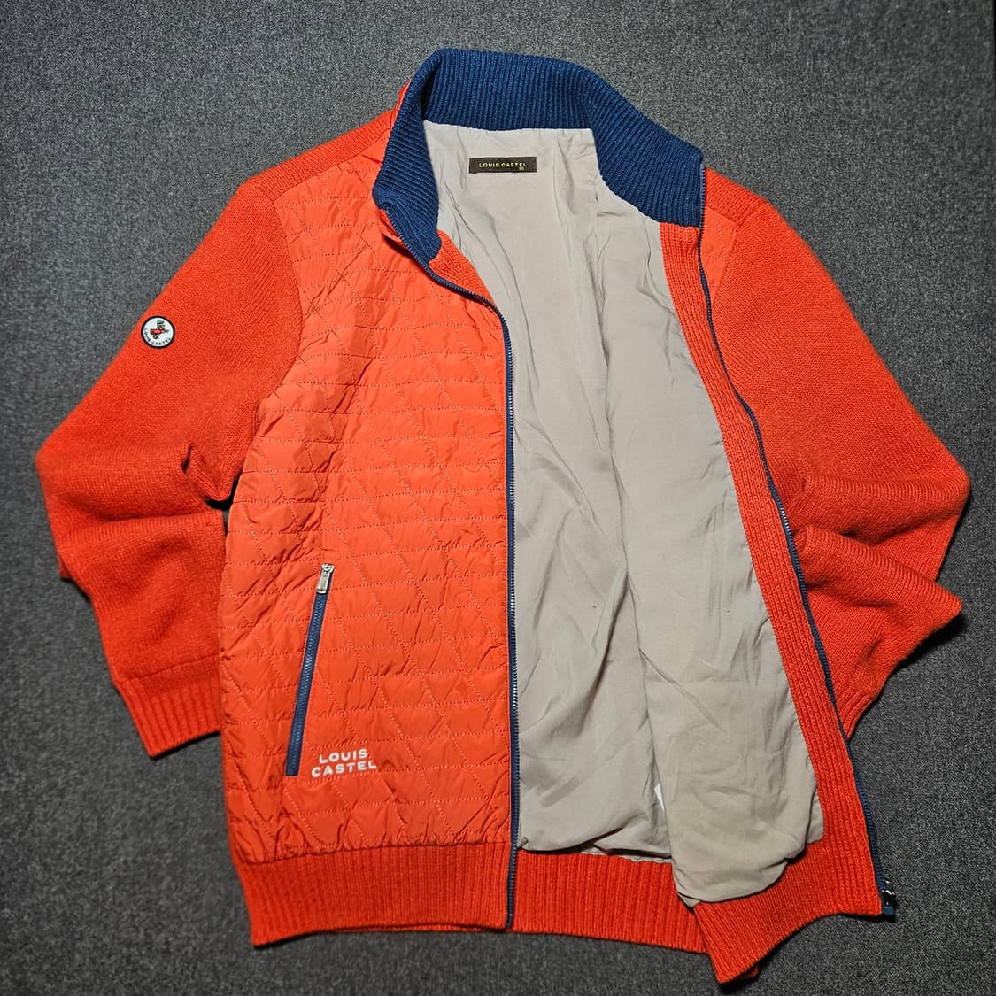 루이까스텔 남성 방풍니트집업 95 상품이미지4