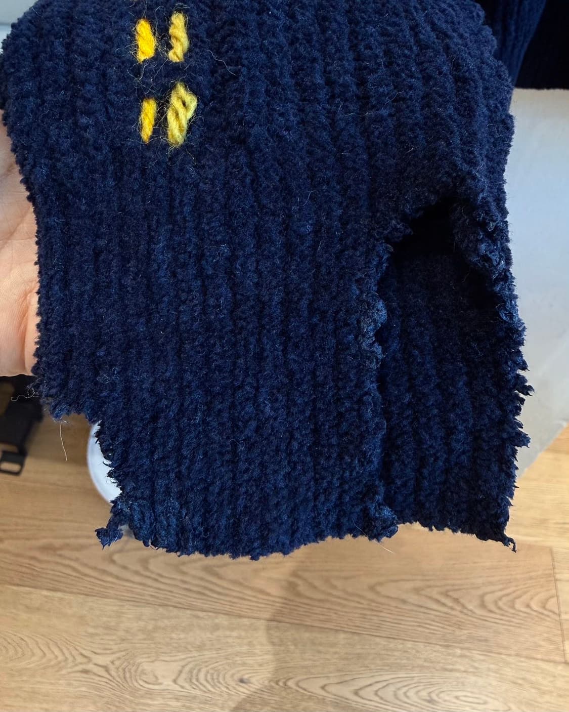 핑거린 네이비 스티치 니트 가디건  상품이미지7