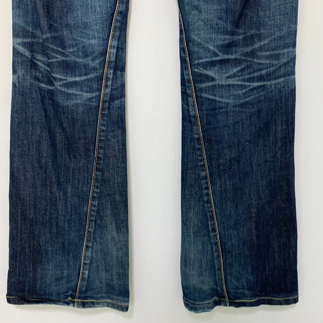 에드윈 블루트립 y2k 00s 2010 데님 팬츠 청바지 부츠컷 34인치 상품이미지6