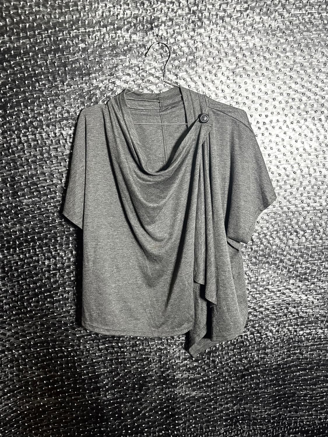 Viante 드레이프 가디건 반팔 상품이미지1