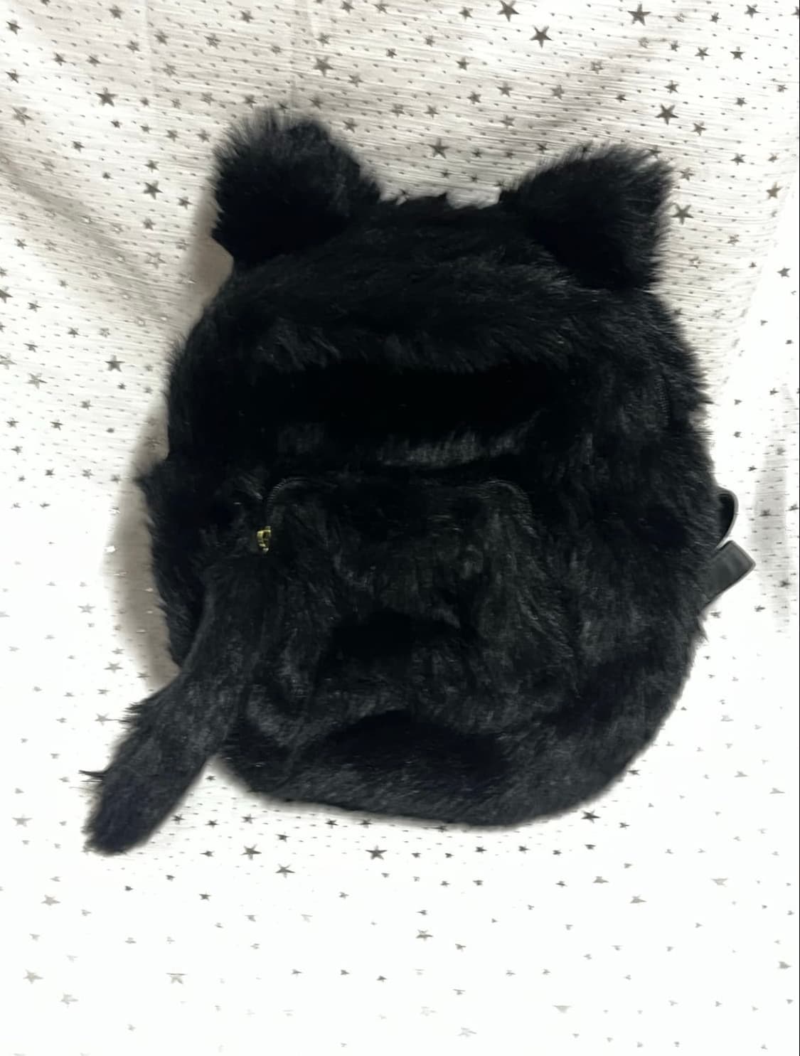 갸루 검정고양이🐈‍⬛ 털가방 상품이미지6