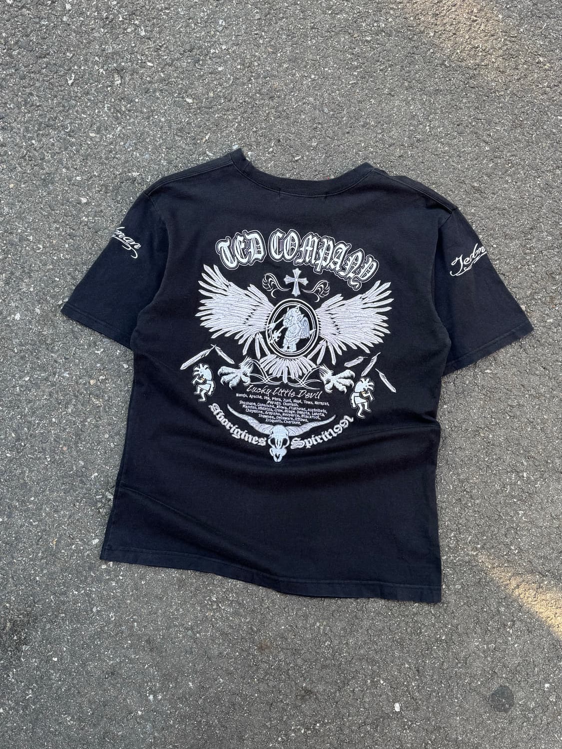 테드컴퍼니 테드맨 자수 반팔티셔츠  상품이미지1