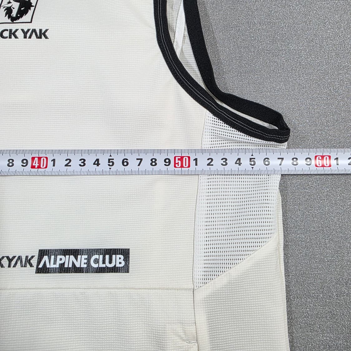 105) 블랙야크 알파인 클럽 나일론 베스트 조끼 아이보리 상품이미지5