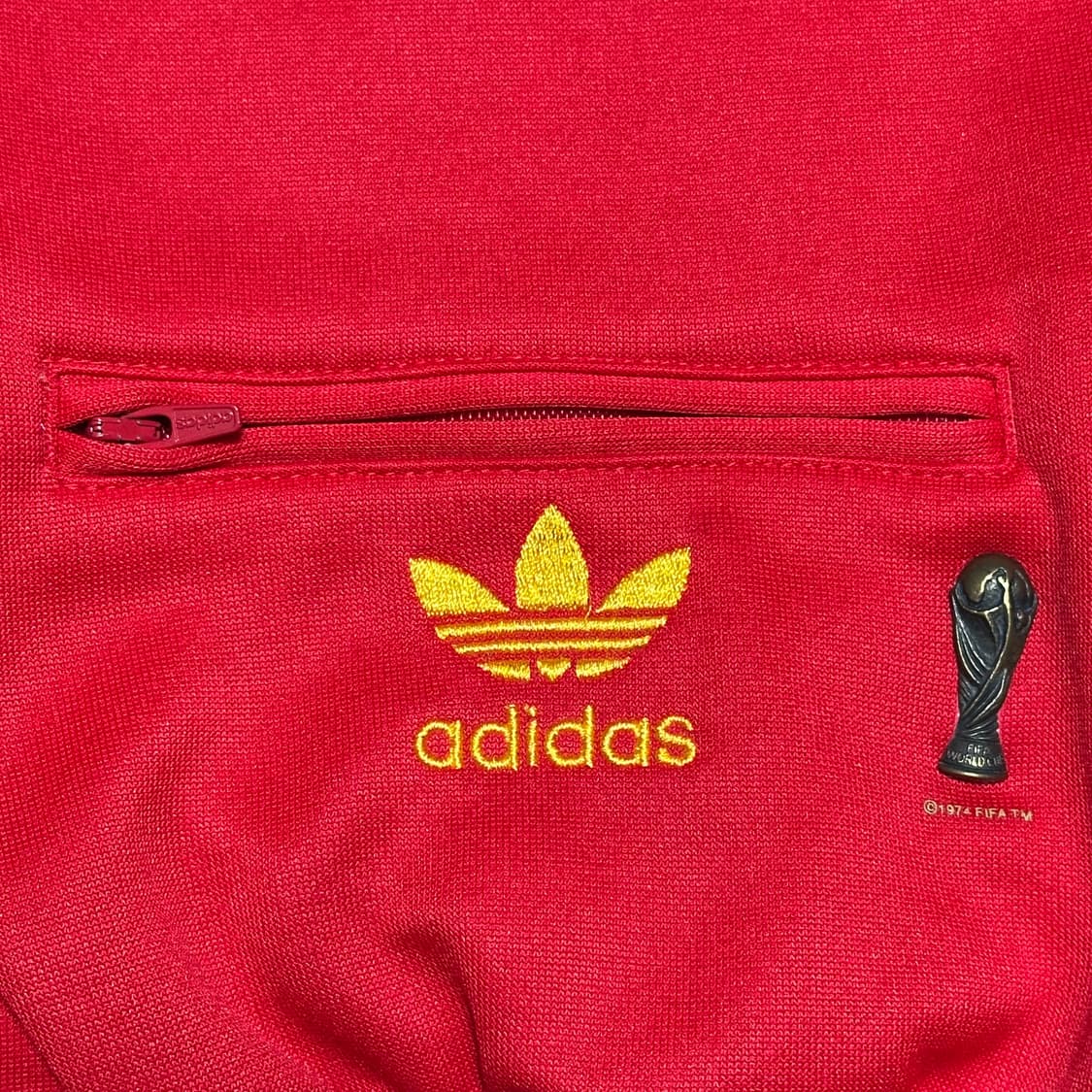 100 아디다스 스페인 국가대표 레드 트랙탑 상품이미지5