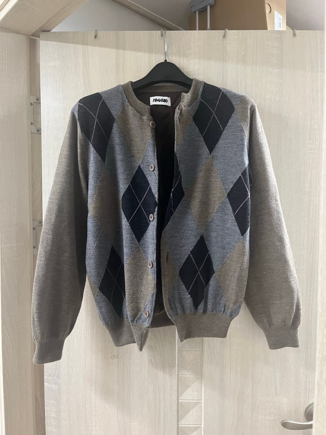 마리아노 아가일 인타르시아 가디건 상품이미지4