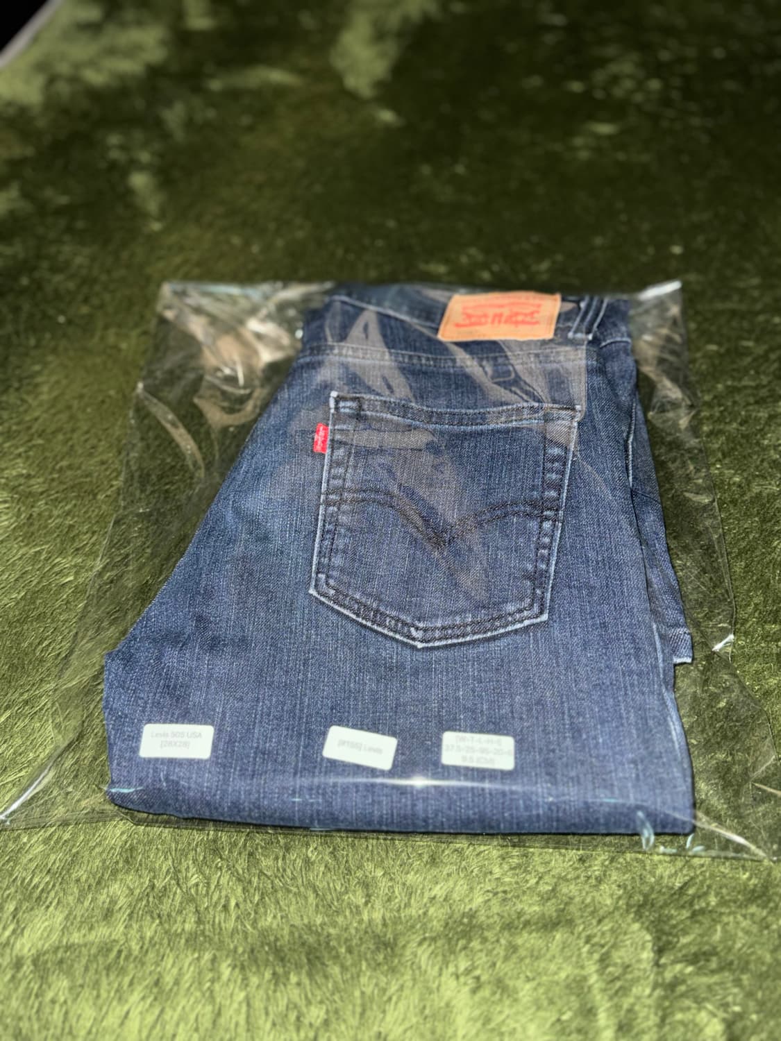 [28X28] 리바이스 505 스트레이트 데님 팬츠 딥 인디고 상품이미지10