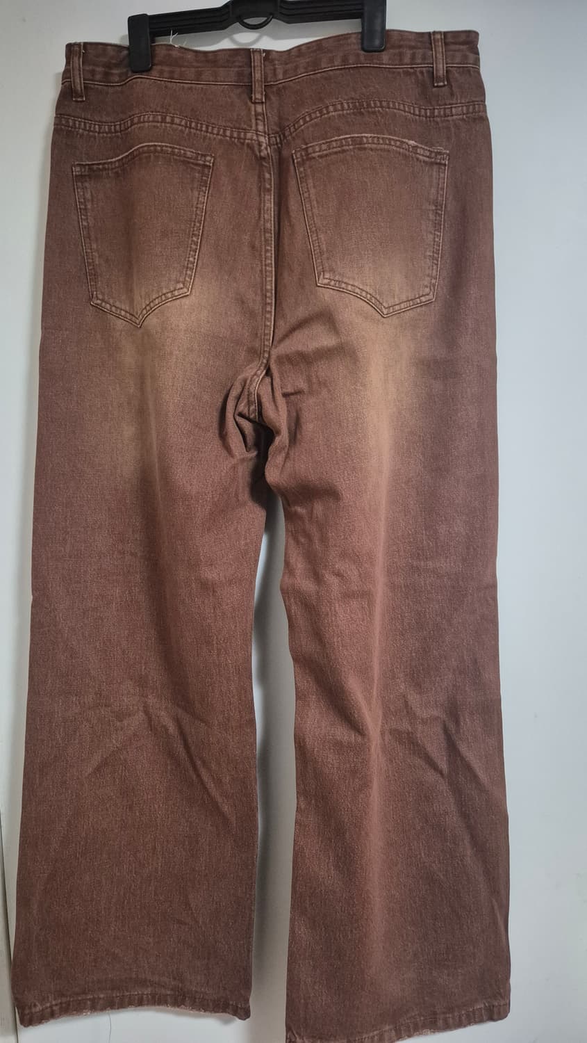 빈티지 브라운 워싱 힙합팬츠 상품이미지2