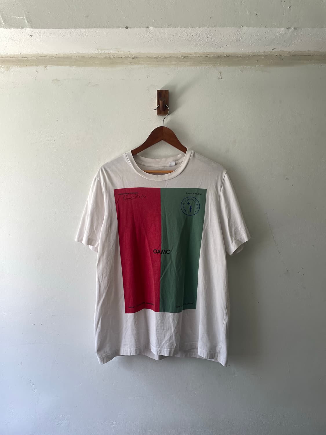 Vintage OAMC T-shirt 상품이미지1
