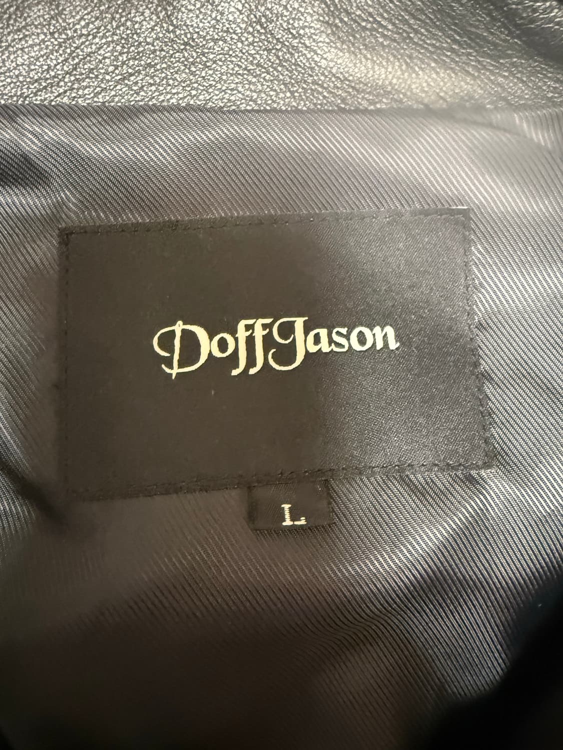 도프제이슨 램스킨 봄버 자켓 상품이미지4