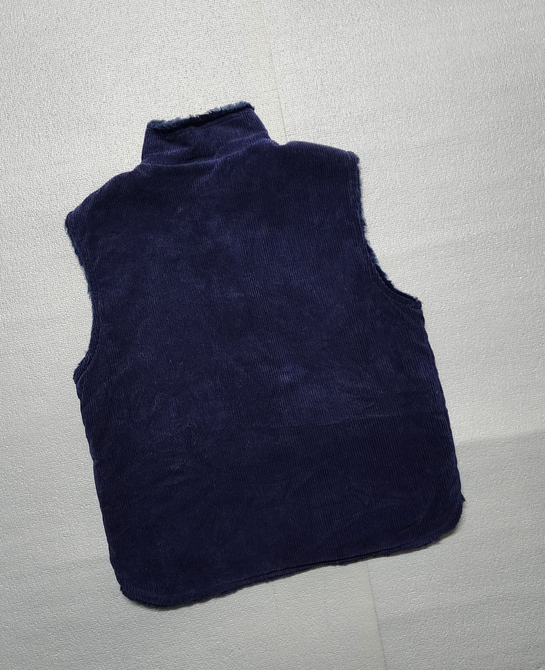 일본빈티지 네이비 코듀로이 조끼 상품이미지4