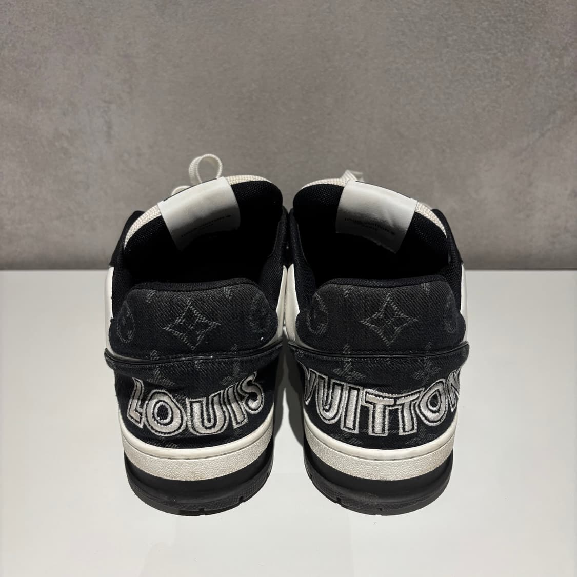 루이비통 벨크로 데님 트레이너 상품이미지4