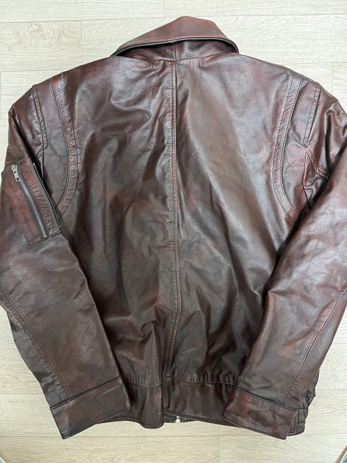 빈티지 리얼레더가죽자켓 상품이미지3