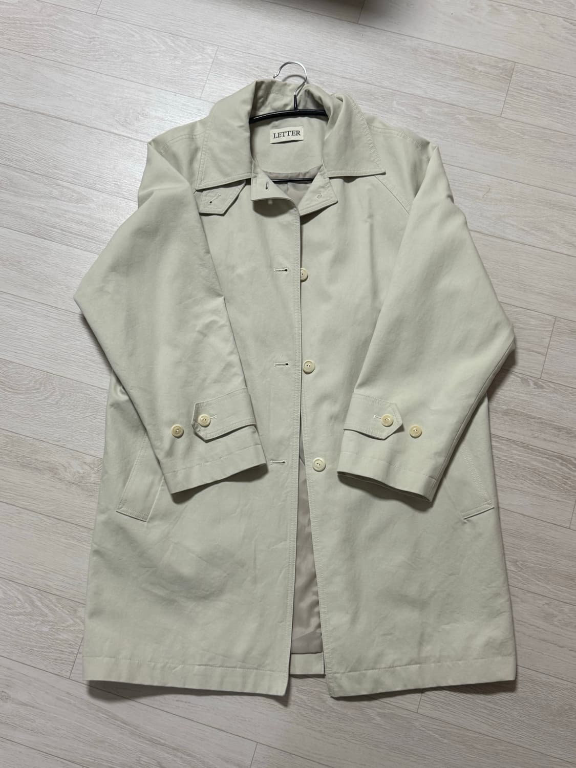 Letter 레터 파울린 트렌치코트 하프 트렌치 pauline 상품이미지4