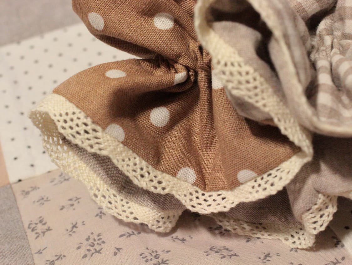 핸드메이드 레이스 스크런치  상품이미지4