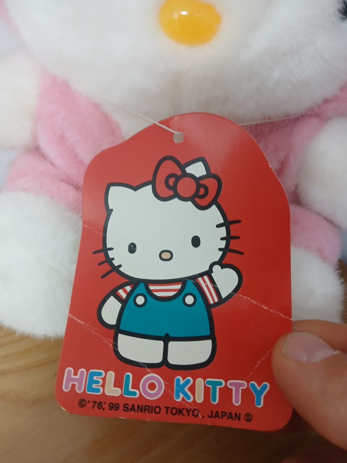 99년도 빈티지 산리오 헬로키티 토끼 후드 인형 상품이미지2
