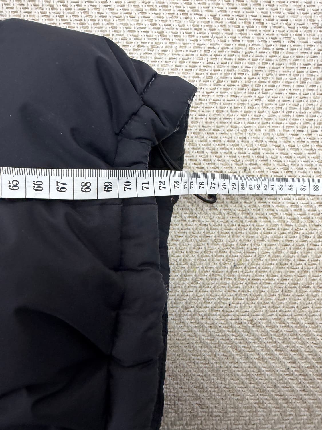 정품) 네파 남성 블랙 덕다운 패딩 110 상품이미지10