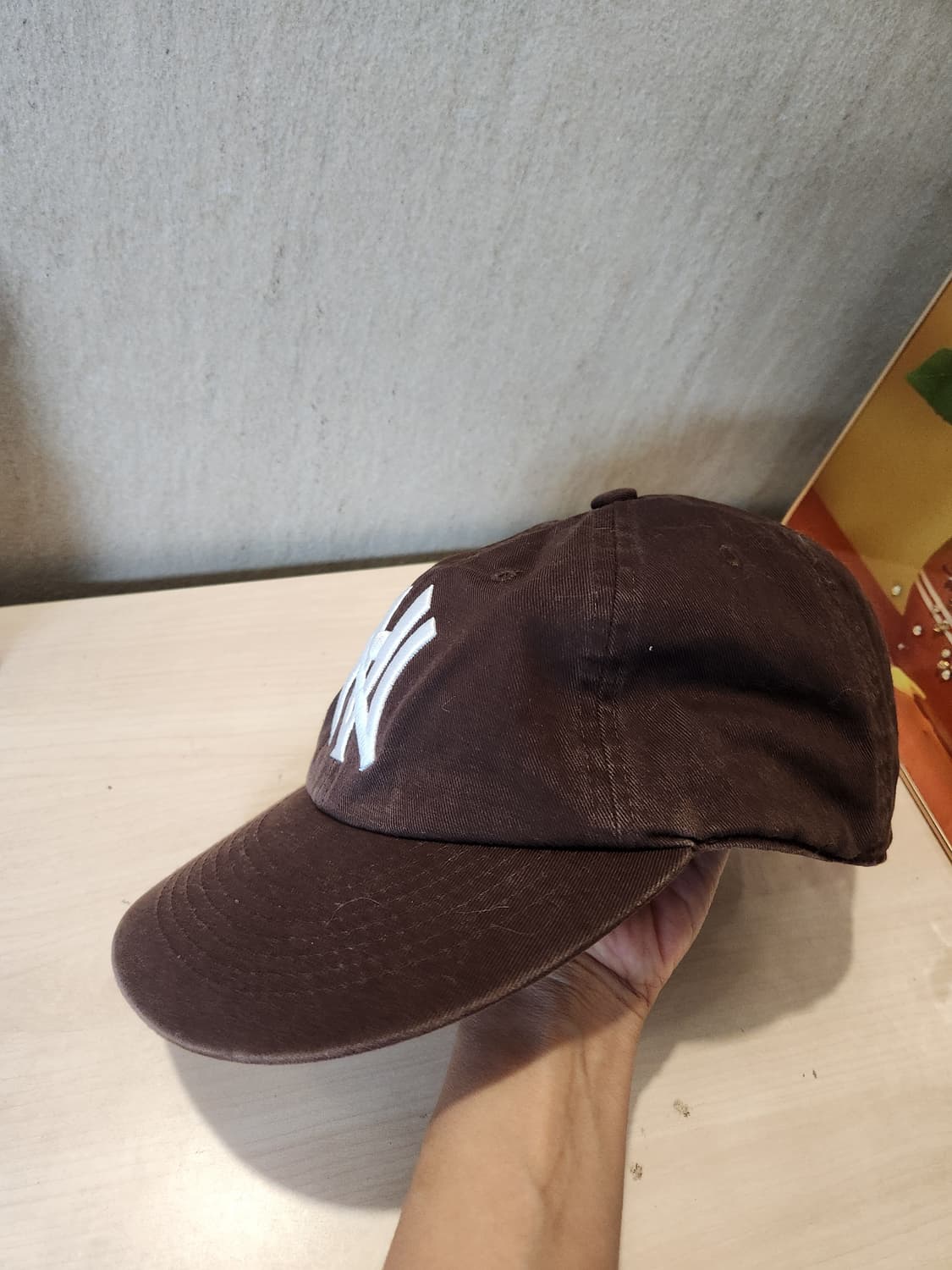 “ANNOT 브라운 볼캡🧢 빈티지 감성 한 끗 차이” 상품이미지4