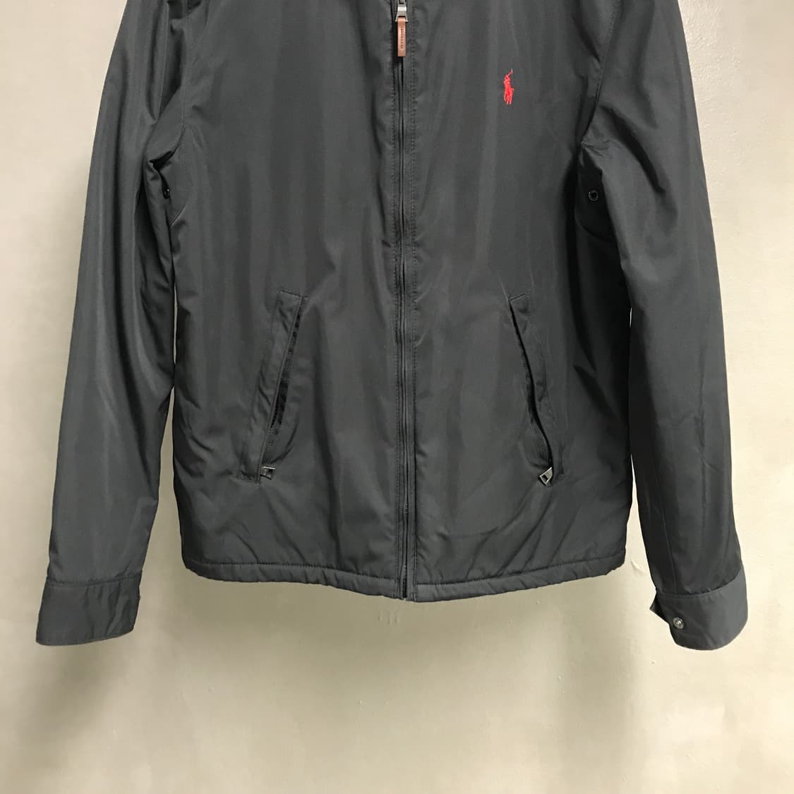 폴로 랄프로렌 기모 페리 자켓 블랙 S 상품이미지3