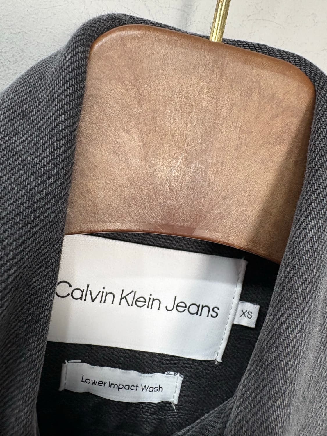 캘빈클라인 진크롭 블랙 데님 자켓 A2751 상품이미지7