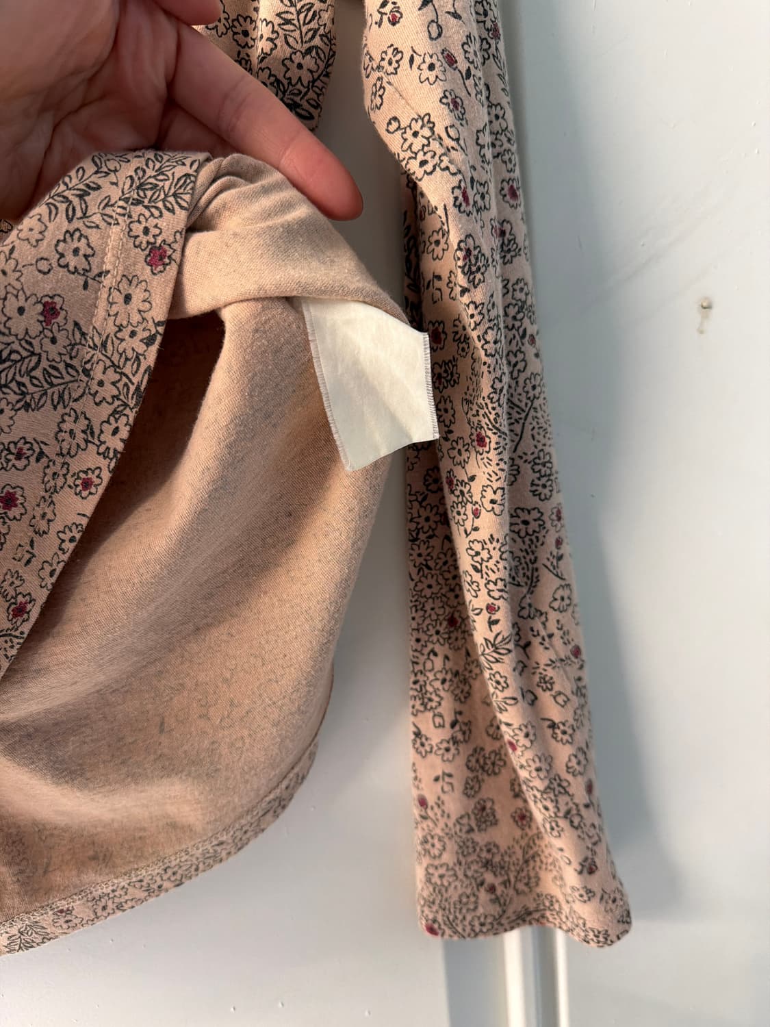 일본빈티지 레이스 플라워 롱슬리브 상품이미지9