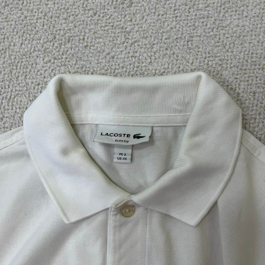 2 라코스테 반팔 카라 티셔츠 0406M 상품이미지2