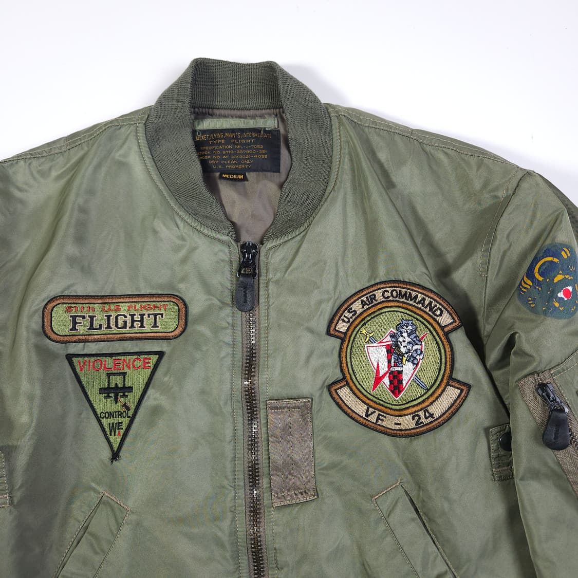 미공군 밀리터리 MA-1 항공 점퍼 상품이미지2