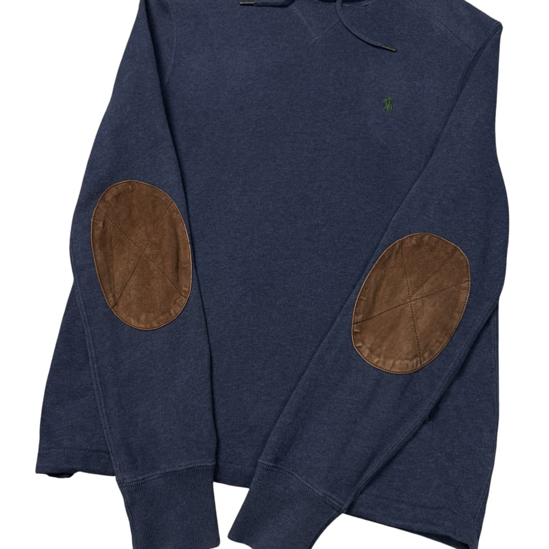 (S) 폴로 랄프로렌 엘보패치 후드티 네이비 상품이미지3
