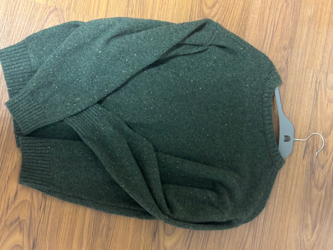 마하그리드 초록 니트 상품이미지2