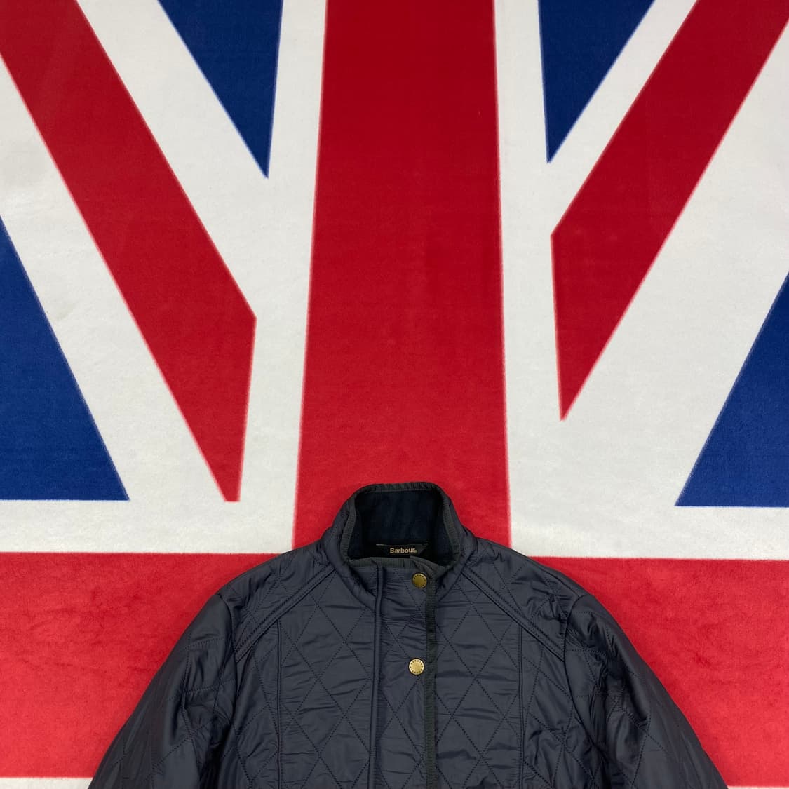 바버 카발리 폴라퀼팅자켓 uk10 상품이미지2