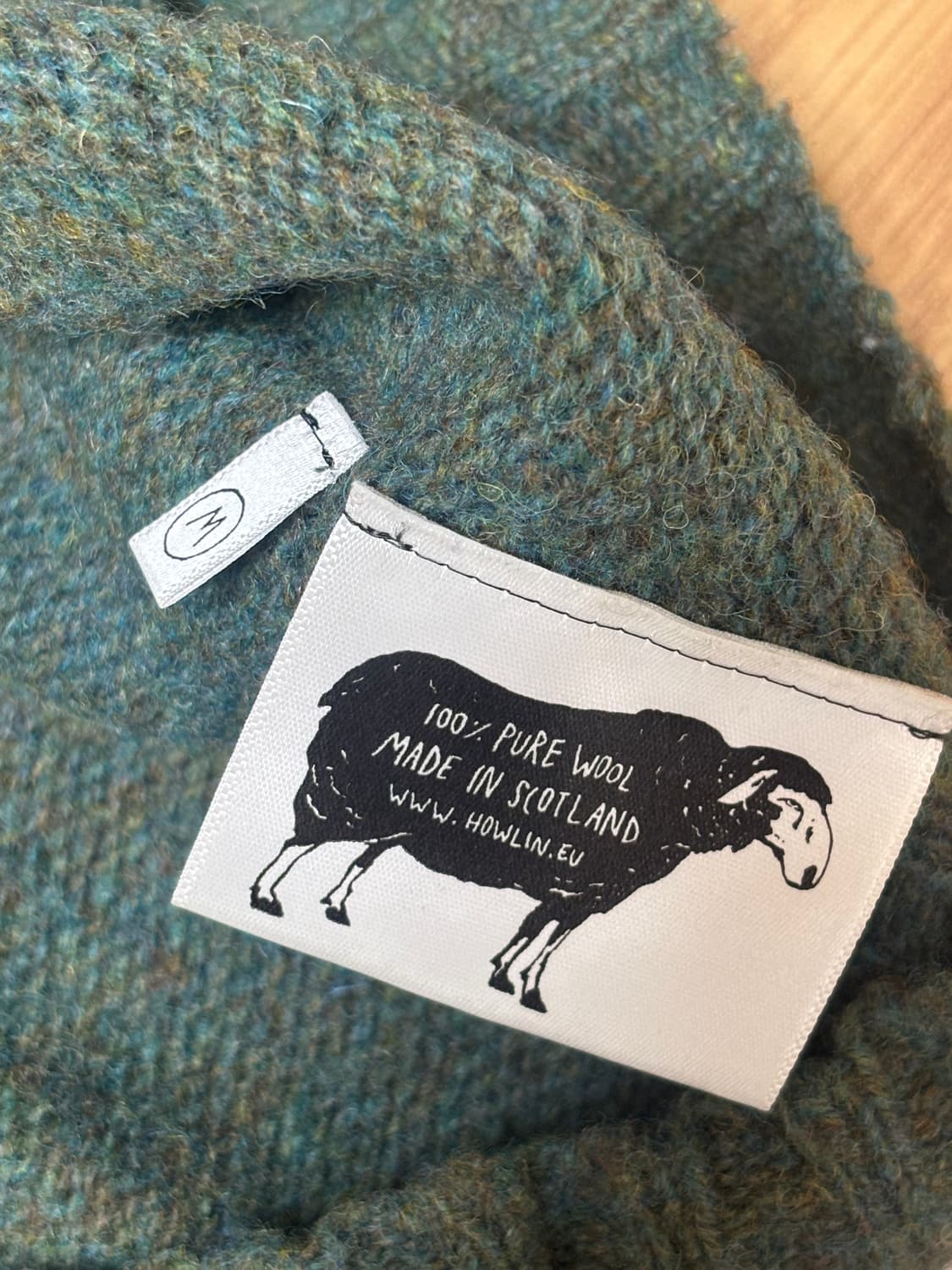 하울린 birth of cool 쉐기독 니트 M 상품이미지3