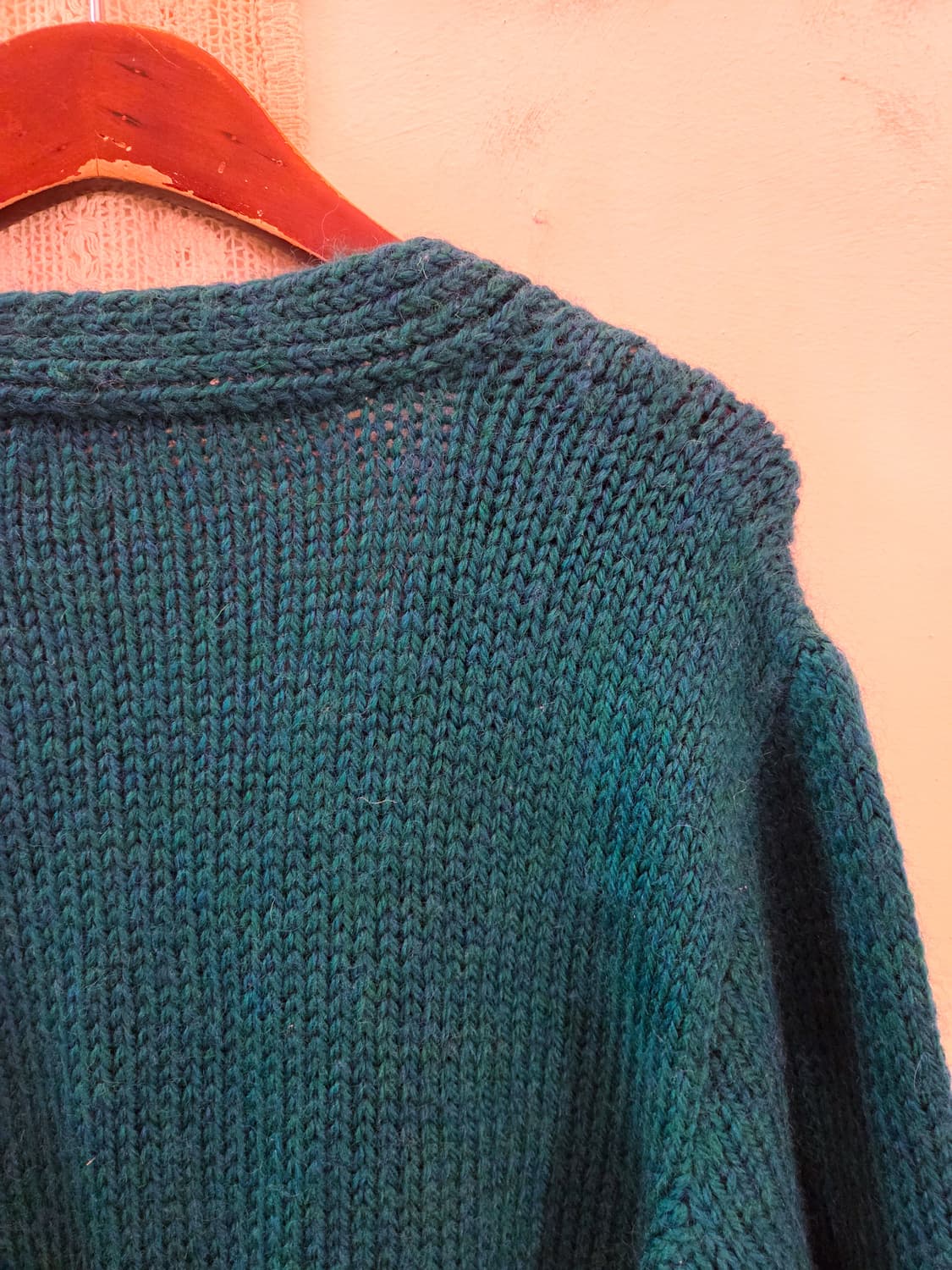 청록 보카시 가디건 상품이미지5