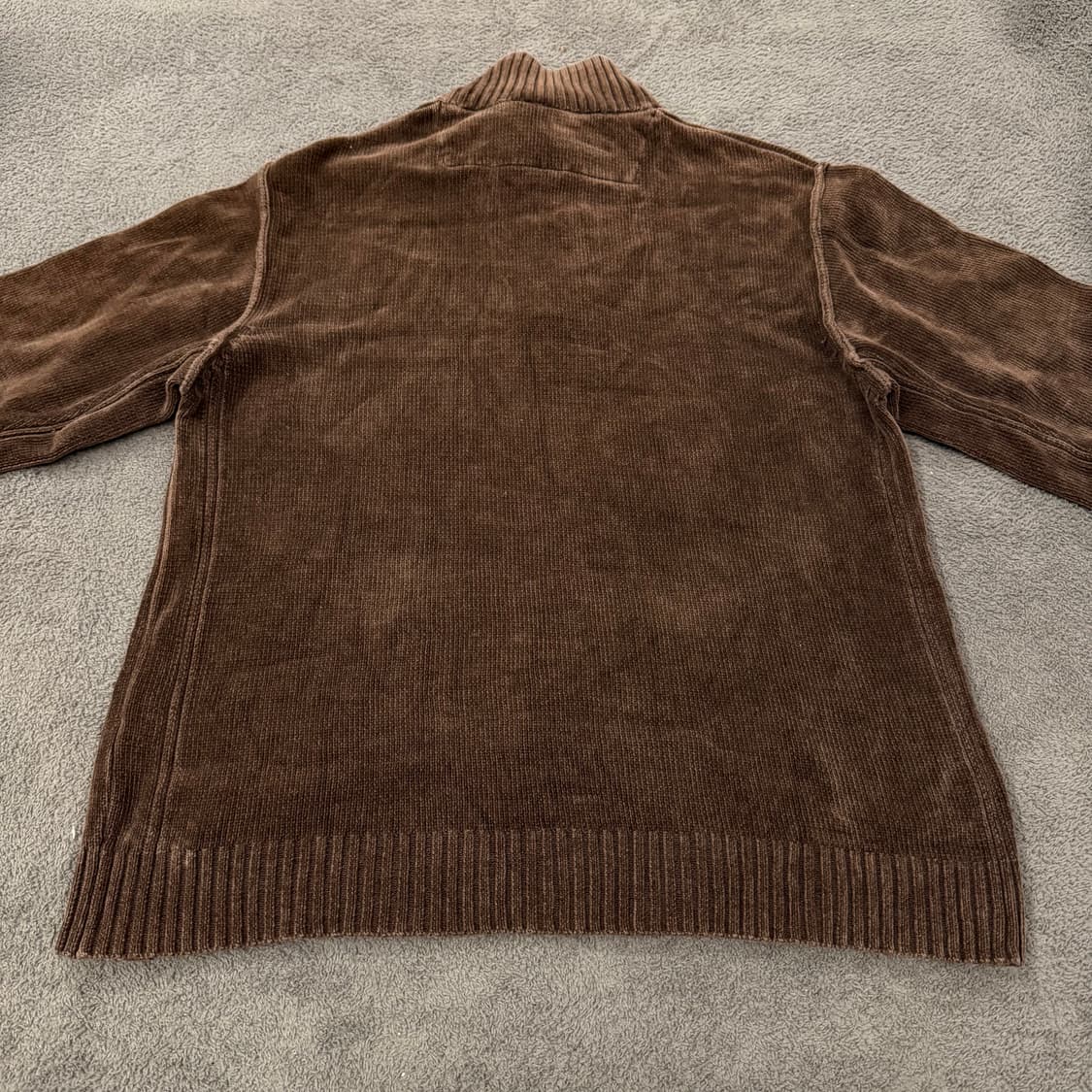 [ 정품/L ] 말보로 클래식 빈티지 하프집업 코듀로이 긴팔 니트 상품이미지4