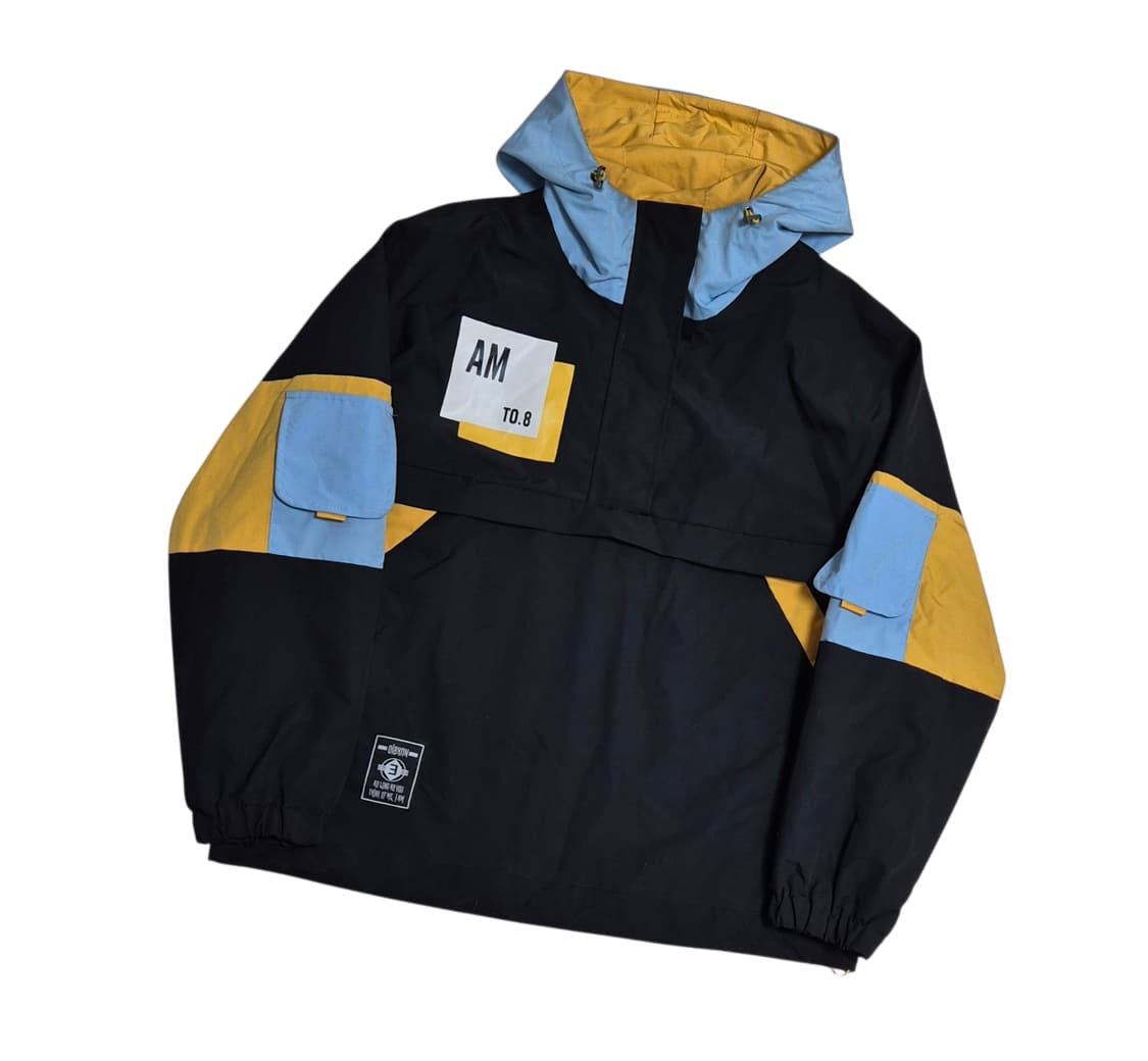 Vintage 배색 아노락 상품이미지1