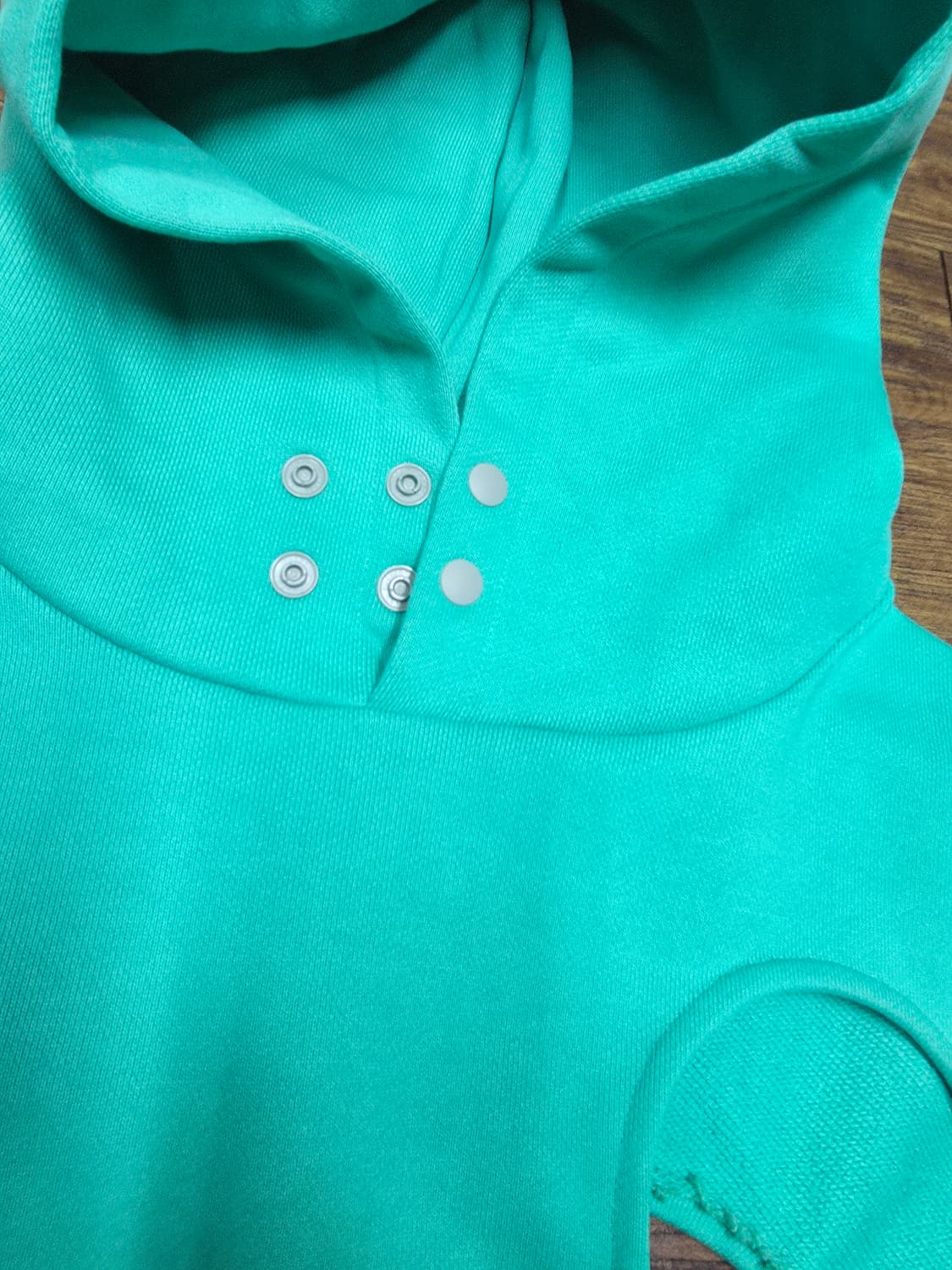 PYAR 써클홀 컷아웃 후드 상품이미지2